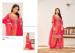 Picture of Stunning Chiffon Red Straight Cut Salwar Kameez