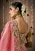 Picture of Exquisite Silk & Organza Pink Saree