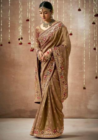 Picture of Gorgeous Silk & Organza Sienna Saree