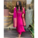 Picture of Silk Medium Violet Red Readymade Salwar Kameez