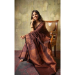 Picture of Marvelous Silk Dark Olive Green Saree