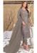 Picture of Georgette Burly Wood Straight Cut Salwar Kameez