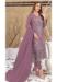 Picture of Appealing Georgette Grey Straight Cut Salwar Kameez