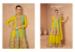 Picture of Nice Chiffon Golden Rod Anarkali Salwar Kameez