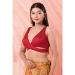 Picture of Shapely Silk Maroon Designer Blouse