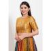 Picture of Appealing Chiffon Golden Rod Designer Blouse