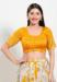 Picture of Nice Chiffon Orange Designer Blouse