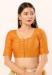 Picture of Ravishing Chiffon Dark Orange Designer Blouse