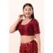 Picture of Wonderful Chiffon Maroon Designer Blouse