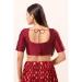 Picture of Wonderful Chiffon Maroon Designer Blouse