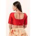 Picture of Sublime Chiffon Dark Red Designer Blouse