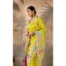 Picture of Delightful Silk Dark Golden Rod Saree