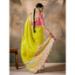 Picture of Delightful Silk Dark Golden Rod Saree