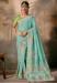 Picture of Wonderful Silk Dark Sea Green Saree