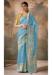 Picture of Grand Silk Cadet Blue Saree