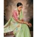 Picture of Gorgeous Silk Dark Sea Green Saree