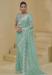 Picture of Elegant Chiffon Cadet Blue Saree