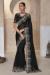 Picture of Superb Chiffon Black Saree