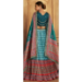 Picture of Fascinating Satin & Silk Cadet Blue Lehenga Choli