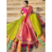 Picture of Elegant Silk Dark Golden Rod Lehenga Choli