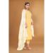 Picture of Fine Cotton Navajo White Readymade Salwar Kameez