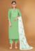 Picture of Cotton Dark Sea Green Readymade Salwar Kameez