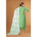 Picture of Cotton Dark Sea Green Readymade Salwar Kameez