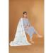 Picture of Cotton Light Slate Grey Readymade Salwar Kameez