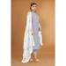 Picture of Cotton Light Slate Grey Readymade Salwar Kameez