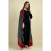 Picture of Grand Rayon Black Readymade Salwar Kameez