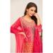 Picture of Lovely Chiffon Tomato Readymade Salwar Kameez