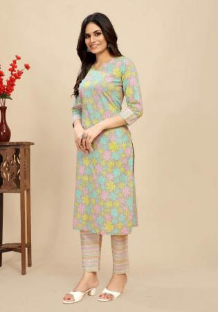 Picture of Ravishing Cotton Rosy Brown Kurtis & Tunic