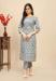 Picture of Ravishing Cotton Slate Grey Kurtis & Tunic