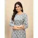 Picture of Ravishing Cotton Slate Grey Kurtis & Tunic