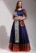 Picture of Sightly Silk Navy Blue Lehenga Choli