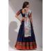 Picture of Sightly Silk Navy Blue Lehenga Choli