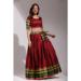 Picture of Superb Silk Maroon Lehenga Choli