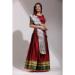 Picture of Superb Silk Maroon Lehenga Choli