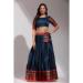 Picture of Lovely Silk Dark Slate Grey Lehenga Choli