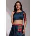 Picture of Lovely Silk Dark Slate Grey Lehenga Choli