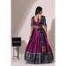 Picture of Taking Silk Fuchsia Lehenga Choli