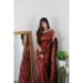 Picture of Statuesque Silk Maroon Saree