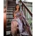 Picture of Lovely Silk Dim Gray Saree