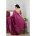 Picture of Pretty Silk Maroon Saree