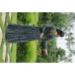 Picture of Rayon & Georgette Medium Sea Green Party Wear Gown