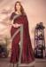 Picture of Excellent Georgette Maroon Saree