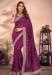 Picture of Enticing Georgette Rosy Brown Saree