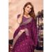 Picture of Enticing Georgette Rosy Brown Saree