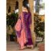 Picture of Excellent Chiffon Purple Straight Cut Salwar Kameez