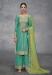 Picture of Chiffon Light Sea Green Straight Cut Salwar Kameez